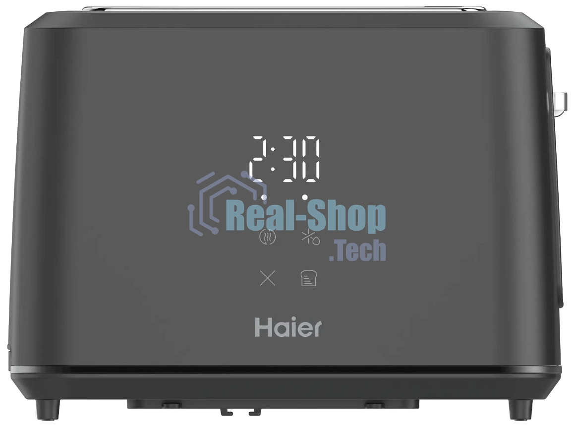 Тостер Haier HT-503 черный, 930 Вт, 2 слота