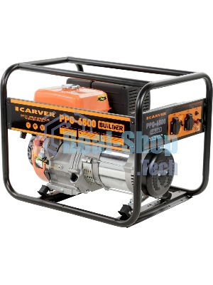 Электрогенератор бензиновый Carver PPG-6500 Builder, 5.5 кВт, 96 дБ, 67,5 кг