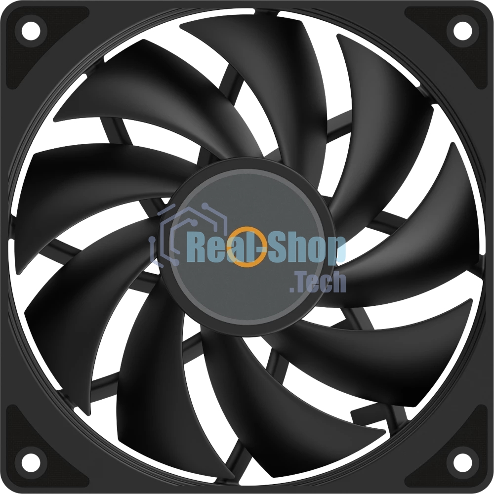 Вентилятор для корпуса Ocypus Gamma F12 BK черный 120мм 1300rpm 24.5db 3-pin