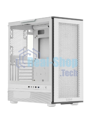 Компьютерный корпус PCCooler ME200 MESH WH, Mesh Full Tower, белый, TG, SPCC, 3x120мм ARGb E-ATX, ATX, mATX, mITX 180/380/220мм 4x2.5