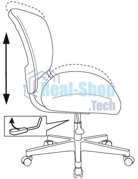 Кресло детское Бюрократ CH-W296NX белый TW-15 Neo Grey сиденье серый, сетка/ткань, крестов. пластик, пластик белый