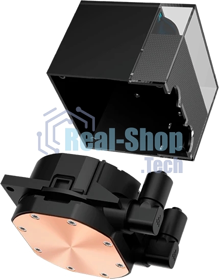 Система охлаждения Water Cooling System PCCooler DS360 Display BK (310W, 360мм, LED, Black, ARGb Pump/Fans: 3x120мм, 90.56CFM, 39.8dBA, 2500RPM/Pump height 65мм, 15dBA, 2600RPM, Rad thickness 27мм/S: 1851, 1700, 1200, 115X, AM5, AM4)