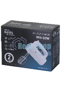 Миксер OASIS MH-50W белый 5 скор.