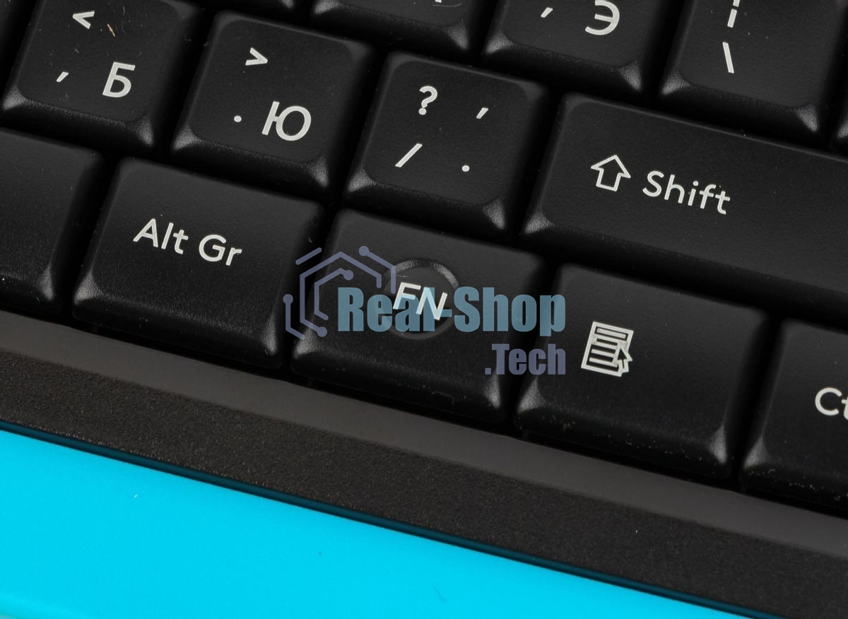 Комплект клавиатура+мышь A4Tech FStyler FG1010 беспроводной, USB, 2000 DPI, чёрный/синий