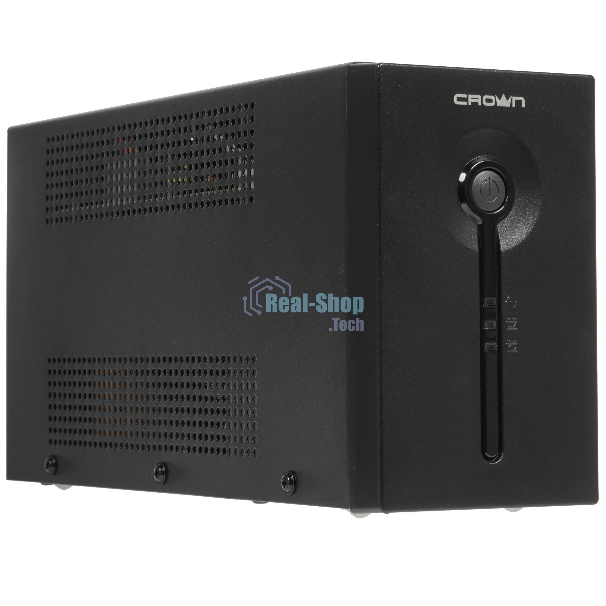 Источник бесперебойного питания Crown CMU-SP650COMBO/650 ВА/390 Вт/2 х CEE 7 (евророзетка), 3 x IEC 320 C13 (компьютерная)