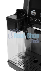 Кофемашина автоматическая DeLonghi Dinamica Plus ECAM380.95.TB черный/серый, исп. кофе - зерновой/молотый, 1.8 л, 1450 Вт, 15 Бар.
