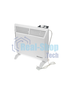 Конвектор Rexant 60-0083 белый, 1000 Вт, 15 м2, термостат