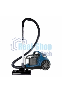 Пылесос JVC JH-VC318 синий/черный, 300/900 Вт, уборка сухая, пылесборник контейнер 2 л