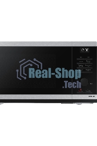 Микроволновая печь Samsung MG23DG4524ATBW нержавеющая сталь/черный 23л. 800Вт переключатели - поворотный механизм