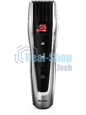 Машинка для стрижки Philips HC9420/15 серебристый/черный (насадок в компл:3шт)