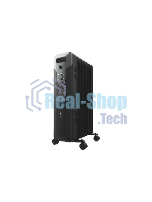 Обогреватель масляный Leonord LE-1907 (7 секций) черный, 1500 Вт, 10 м2, термостат