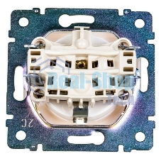 Механизм розетки 1-м СП Valena 2К+З с заземл. нем. станд. белый (DIY-упак.) Legrand 694280