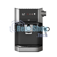 Кофеварка рожковая+капсульная BQ CM3003 стальной/черный, исп. кофе - молотый/капсулы Dolce gusto, Nespresso, 1 л, 950 Вт, 19 бар