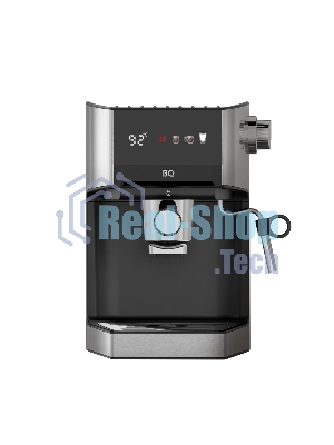 Кофеварка рожковая+капсульная BQ CM3003 стальной/черный, исп. кофе - молотый/капсулы Dolce gusto, Nespresso, 1 л, 950 Вт, 19 бар