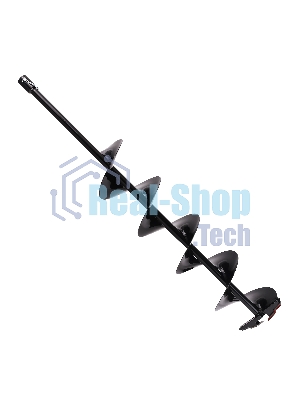 Шнек двухзаходный PATRIOT D 180i для льда, диаметр 180мм, длина 1000мм, смен. ножи (Россия)