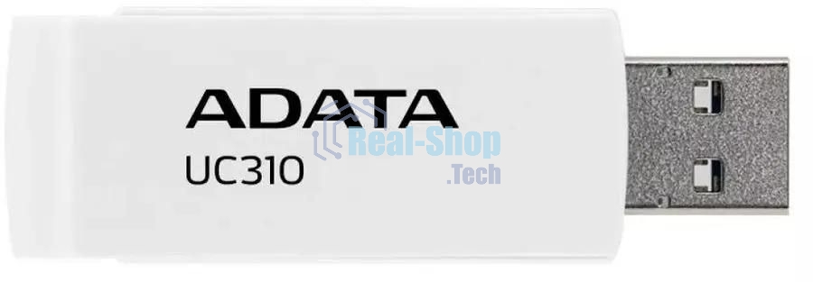Флешка USB ADATA UC310 (UC310-64G-RWH), 64Gb, USB 3.2 Gen 1, R/W 100/30, белый