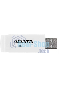 Флешка USB ADATA UC310 (UC310-64G-RWH), 64Gb, USB 3.2 Gen 1, R/W 100/30, белый