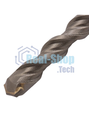 Бур по бетону Denzel двойная спираль, Cobalt W-tip, 14x460 мм, SDS PLUS