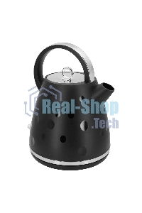 Чайник электрический Maunfeld MFK-647BK черный с хромированными элементами