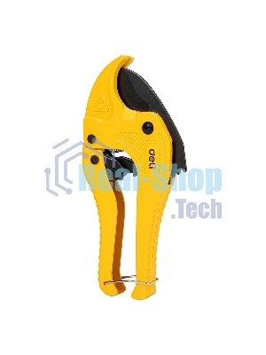 Труборез Deli DL350042 42мм Диапазон реза 42 мм. Тефлоновое покрытие. Лезвие из нержавеющей стали. Корпус алюминиевый сплав.