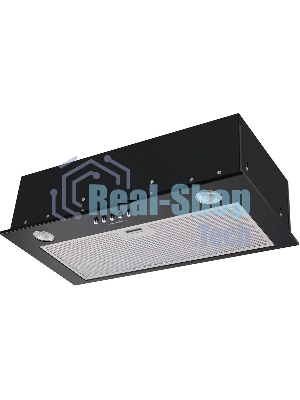 Вытяжка встраиваемая Maunfeld Crosby Singl 60 черный, 60 см, 850 куб. м/ч, 48 дБ