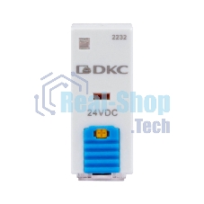 Реле миниатюрное промышленное, 2CO, ком. ток 8А, AgSnO2, напряжение 24V DC, опция: тест-кнопка+светодиод+защитный диод