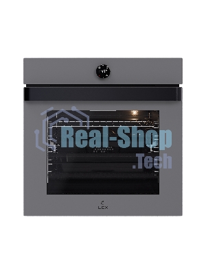 Духовой шкаф электрический LEX EDP 607 GR Wide Series серый