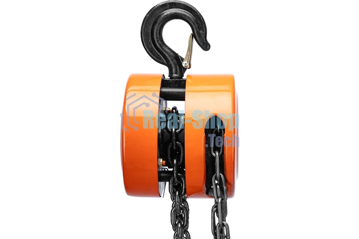 Таль цепная Sparta 1 т, h подъема 2,5 м, расстояние между крюками 300 мм