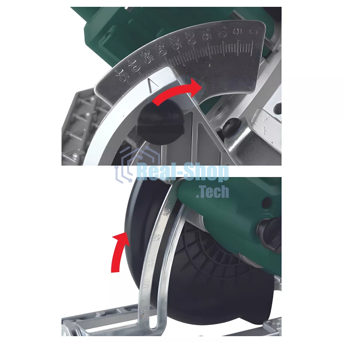 Профессиональная пила циркулярная бесщеточная KLPRO KLDAT18B-80 (18 В/8,0 А·ч, 3650 об/мин, 165мм)