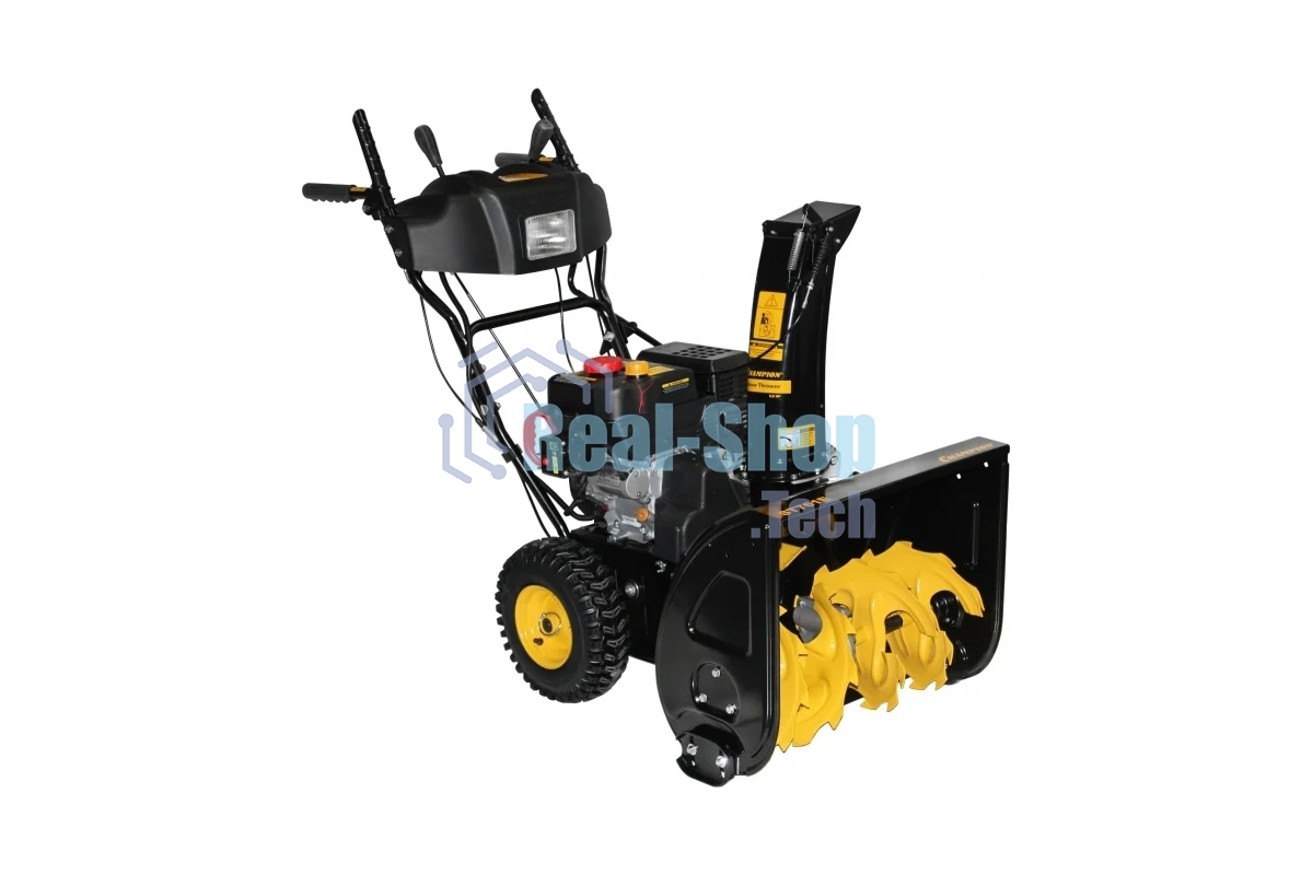 Снегоуборщик Champion ST761E бензиновый 212сс G210SHKE 6.0 лс 61 см 6/2 эл.пуск фара 80.8кг