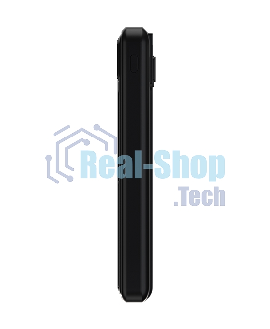 Портативный аккумулятор Maxvi PB10-10 10000 мАч, 2A USB + кабели: Type-C/Lightning