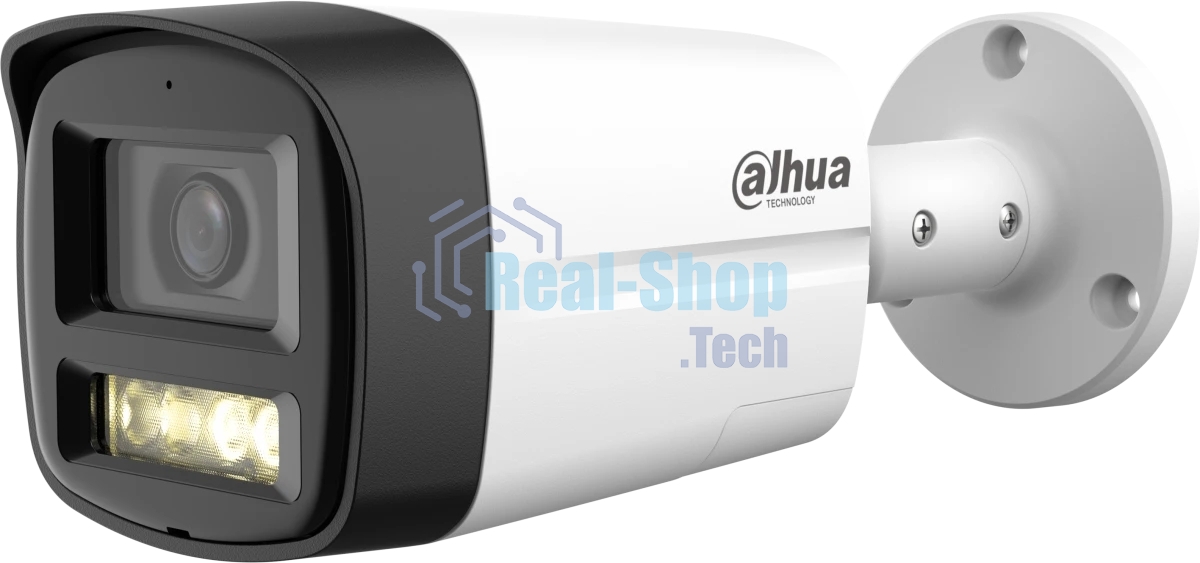 Камера видеонаблюдения аналоговая Dahua DH-HAC-HFW1200TLMP-IL-T-0280B 2.8-2.8мм