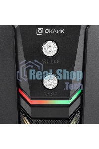 Акустическая система Оклик OK-423 2.1 черный 11Вт