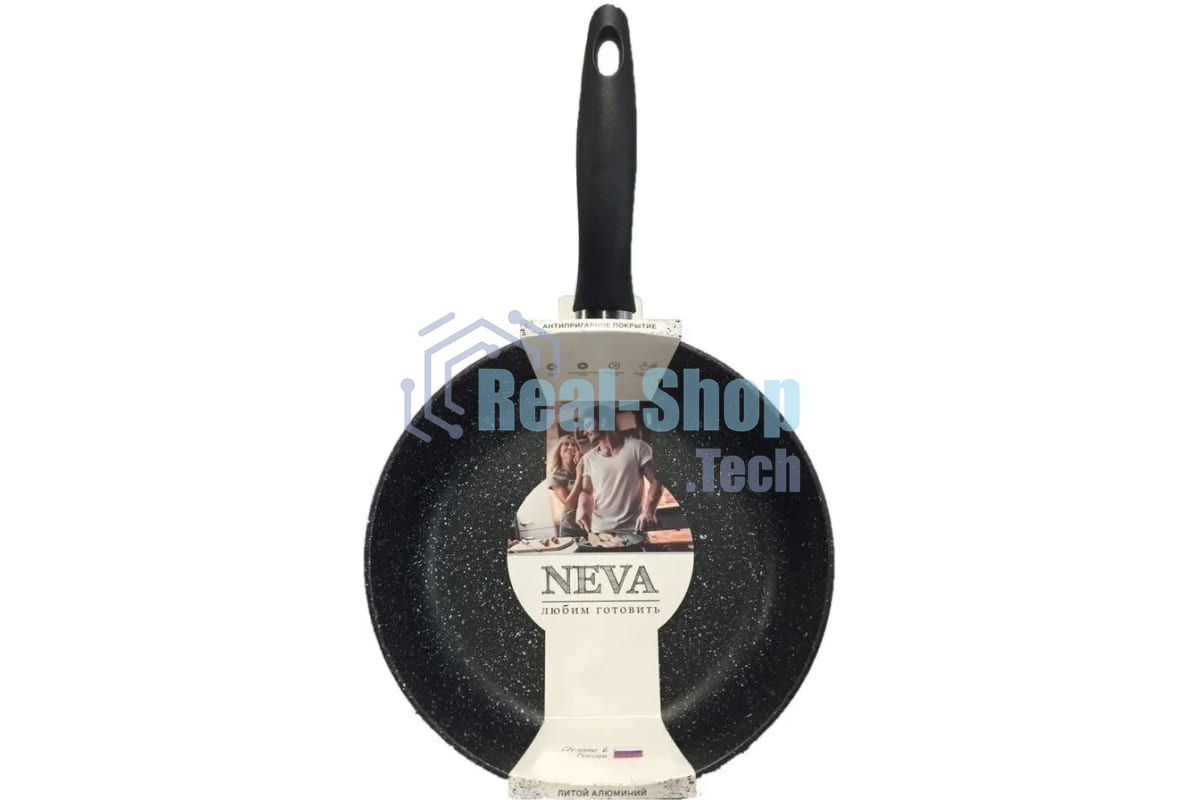 Сковорода 22 см, литая 