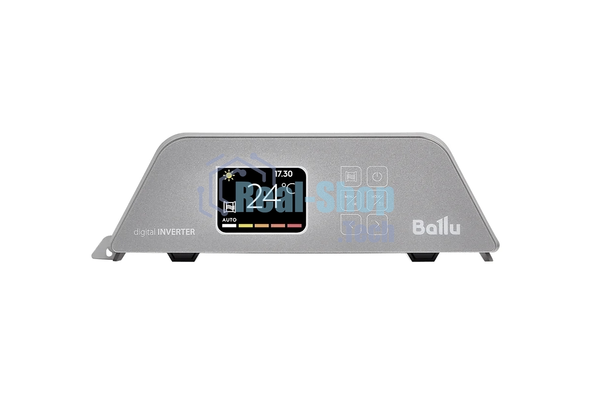 Конвектор Ballu Apollo digital INVERTER Moon Gray BEC/ATI-2001 серый, 2000 Вт, 25 м2, термостат, дисплей, WiFi