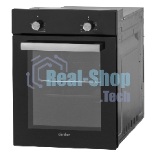 Электрический духовой шкаф Simfer B4EB04070, встраиваемый, черный