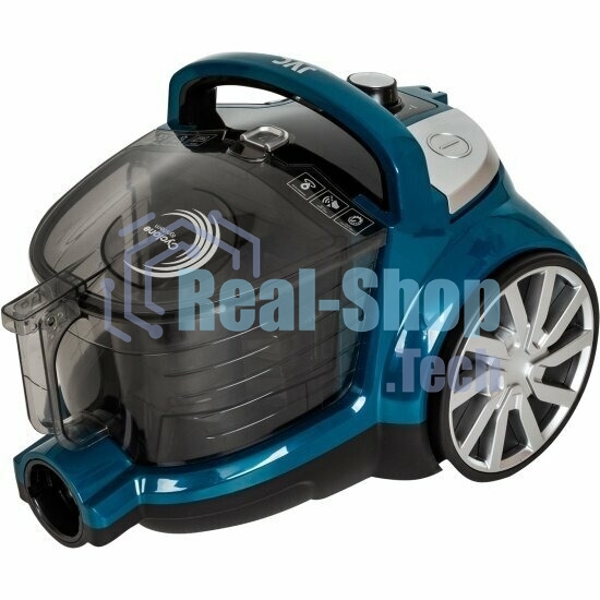 Пылесос JVC JH-VC318 синий/черный, 300/900 Вт, уборка сухая, пылесборник контейнер 2 л