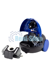 Пылесос Centek CT-2518 синий/черный, 350/1800 Вт, уборка сухая, пылесборник мешок, 1.5 л