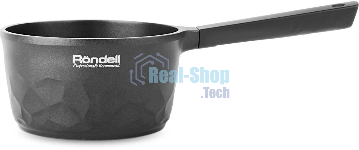 Ковш Rondell ArtDeco RDA-1253, 1.5 л, без крышки, черный