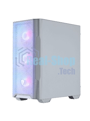 Компьютерный корпус MSI MAG FORGE M100R WHITE Mini-Tower, MATX, 1xUSB 3.0, 2xUSB 2.0, 4x120мм ARGb Fan, ARGb Control Board, Tempered Glass Window, Brown Box (932220)