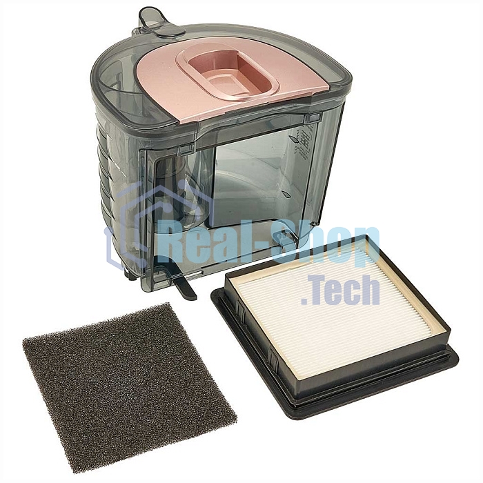 Пылесос DELTA DL-0853 бежево-розовый, 400/2400 Вт, уборка сухая, пылесборник контейнер, 4 л