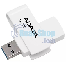 Флешка USB ADATA UC310 (UC310-64G-RWH), 64Gb, USB 3.2 Gen 1, R/W 100/30, белый