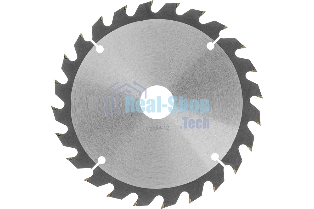 Пильный диск по дереву Denzel ф190 х 30 мм, 24 зубьев, тонкий 733427