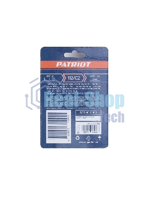 Переходник PATRIOT 112/С2 (Rapid елочка 8мм)