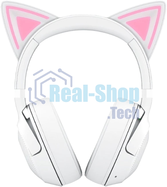 Гарнитура Razer Kraken Kitty V2 BT белый, беспроводная, Bluetooth, подсветка Razer Chroma RGB