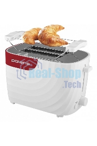 Тостер Polaris PET-0720 белый-красный