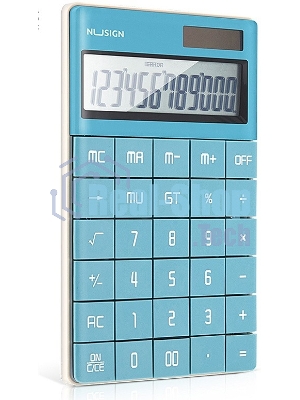 Калькулятор настольный Deli Nusign ENS041blue синий 12-разр.