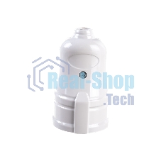 Розетка прямая разборная с заземл. РПп10-01-Ст 16А белый ИЭК ERP10-16-01-K01