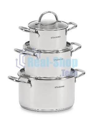 Набор кастрюль Starwind Chef Family 6 предметов (SW-CH1006)
