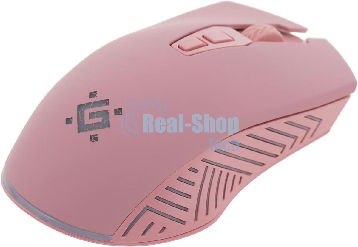 Мышь беспроводная Defender Pandora GM-502 розовый, 3200 dpi, радиоканал, USB, кнопки - 7